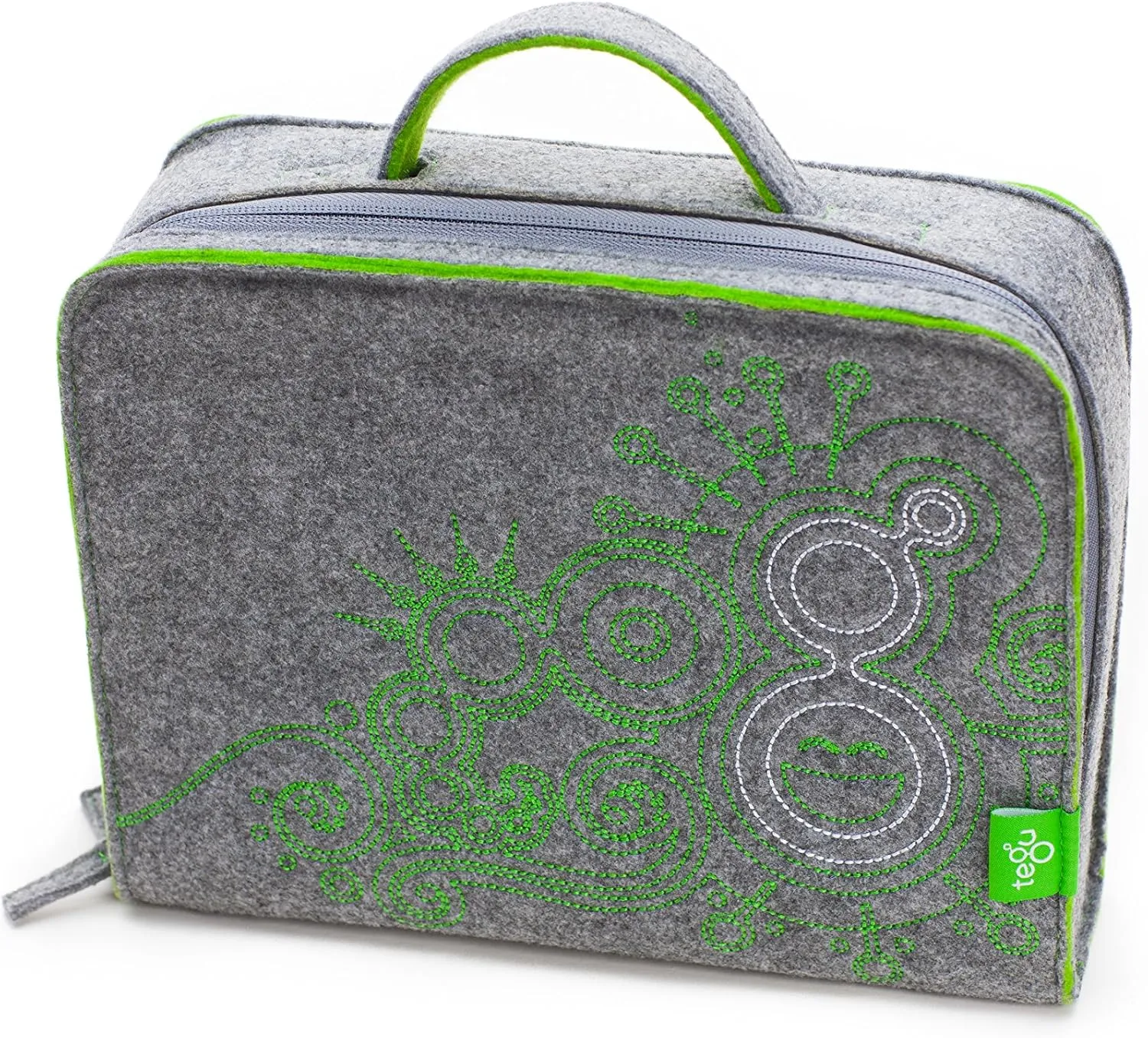 Heather Grey/Green circumference Tegu A-13-014, 