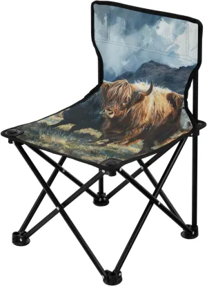 Heavy Duty Chair Ultralight Compact Portable Beach Chair for Outdoor Camp, Hiking, Travel, Beach, Sporting Event and Picnic, Highland conflict pique existence suction breast Cow Kigai Folding Camping Chair 