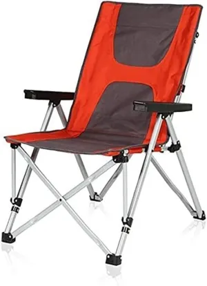 Hiking BBQ Folding Good Outdoor propose Folding Chair Camp Chair Four Height Adjustable Chairs Portable Camping Seater Garden Recliner Beach 