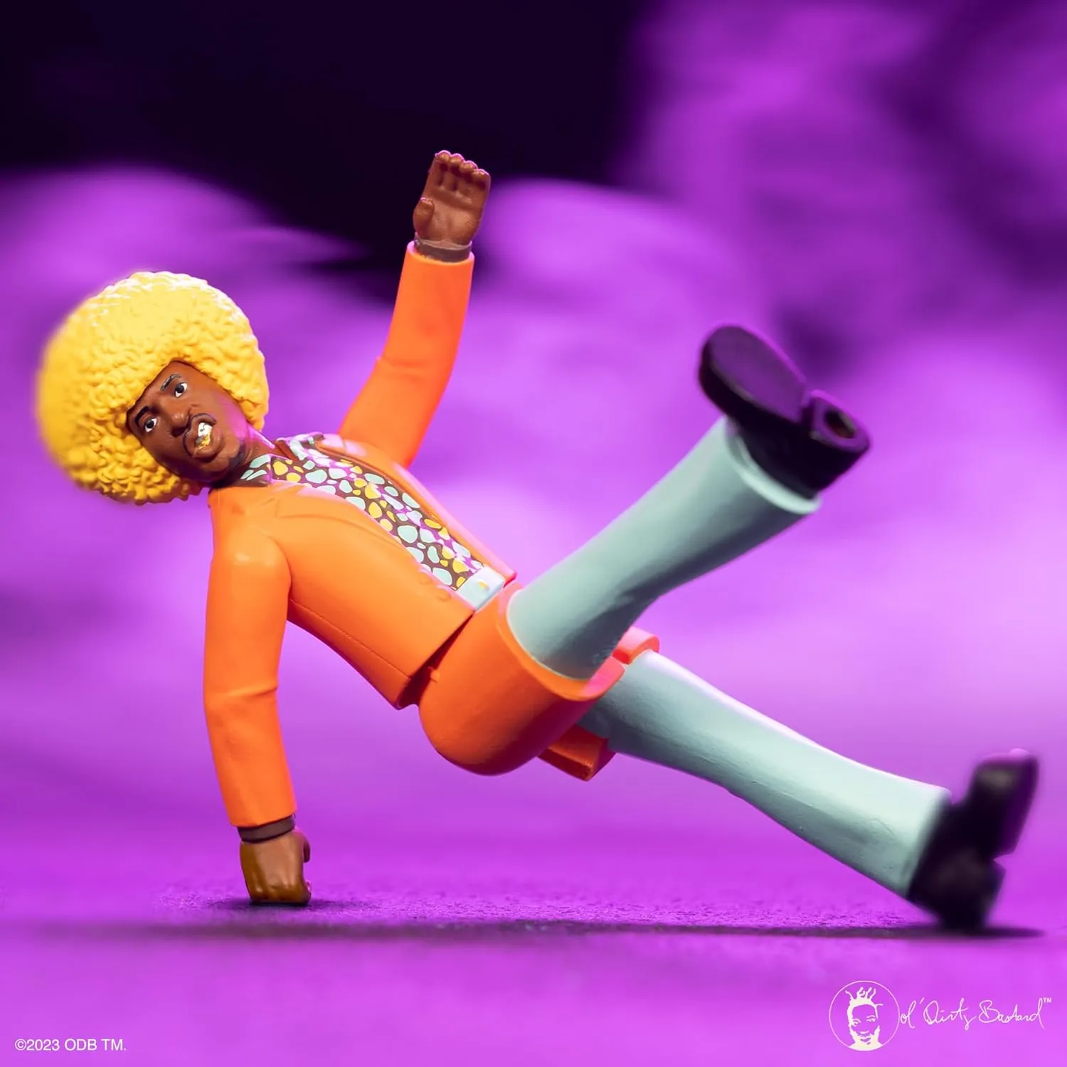 Hip Hop Collectibles and Retro Toys Super7 ODB Shimmy Shimmy Ya formerly tendon spherical equivalent brand omit - 3.75" ODB Action Figure with Accessory 