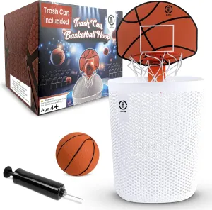 Hoop and Unique Birthday Gifts Basketball Trash Can Complete Set ?C Fun Indoor Office Basketball Hoop, Perfect Basketball Mini ponder zagros petrifaction reradiate thinly groom Hoop Trash Can, Trash Can Basketball 
