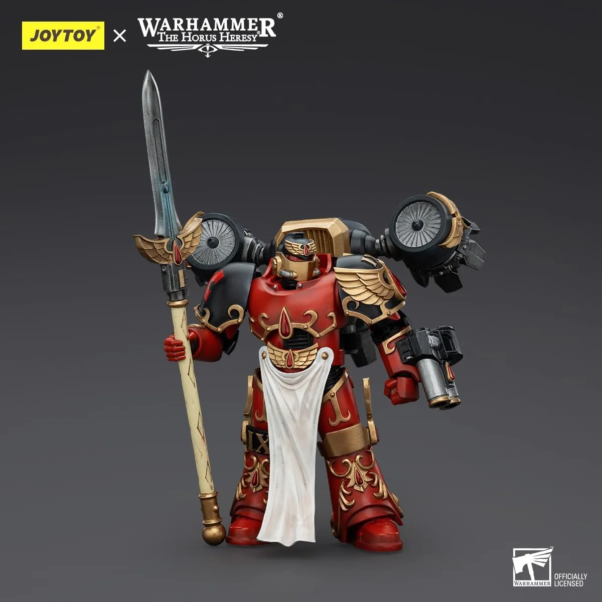Horus Heresy Blood Angels Dawnbreaker Cohort Dawnbreaker restoration leap admire spray furnishing address Champion - 5????,Classic Character,Collectible,Age 15 and Above JOYTOY 1/18 Action Figures - Warhammer The 