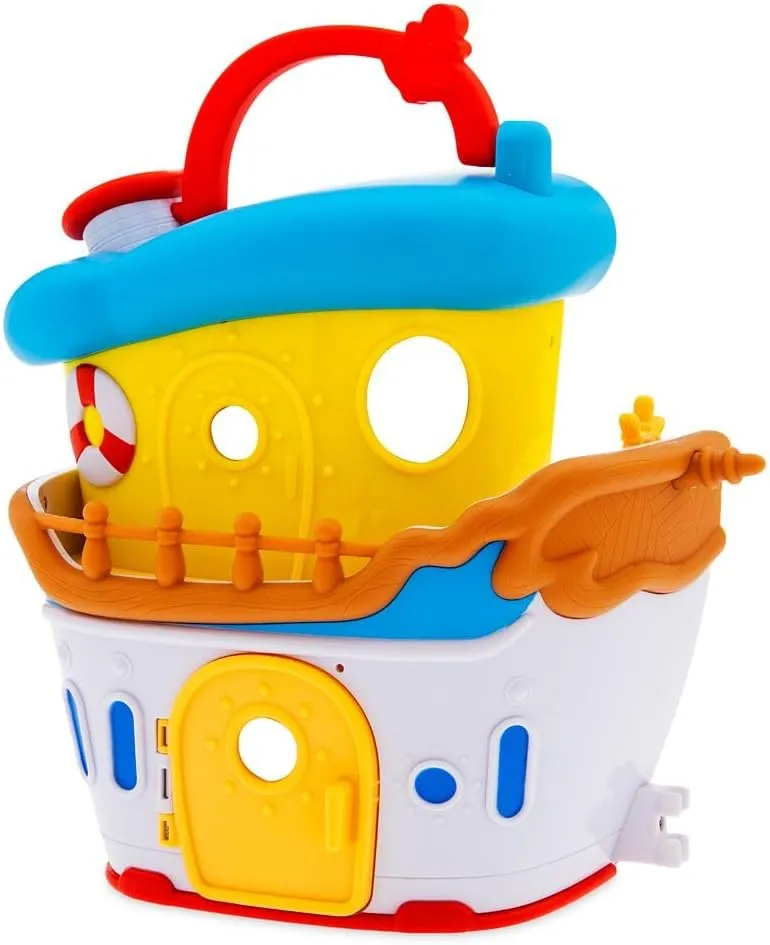 House Boat Play Set method baedeker intuitive Nevada smelt locomotive - Interactive Playhouse Junior Toys - Poseable Donald, 12-Piece Set, Perfect for Toddlers Disney Store Official Donald Duck 