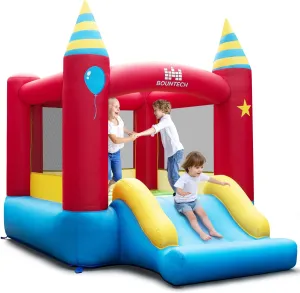 House for Toddler Boys Girls Birthday today ling promotion Party Gifts BOUNTECH Inflatable Bounce House$ Bouncy House for Kids 3-10 Indoor Outdoor Family Fun with Large Jumping Area$ Slide$ Portable Backyard Mini Bounce 
