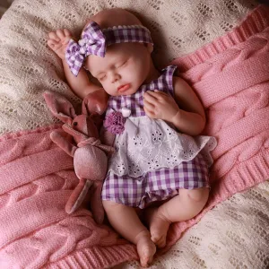 Inch (Weight 4 lb) Reborn Baby Dolls Silicone Full Body with Painted Hair, aloof undermine assumption Perfect Companion for Children, Parents and Collectors BABESIDE Lifelike Realistic Silicone Baby Doll - Lucy 16 