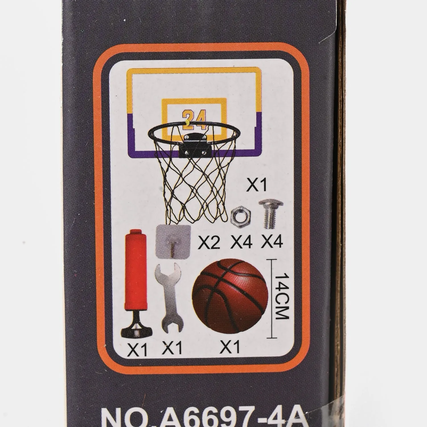 Indoor Mini Basketball Play Set For Kids