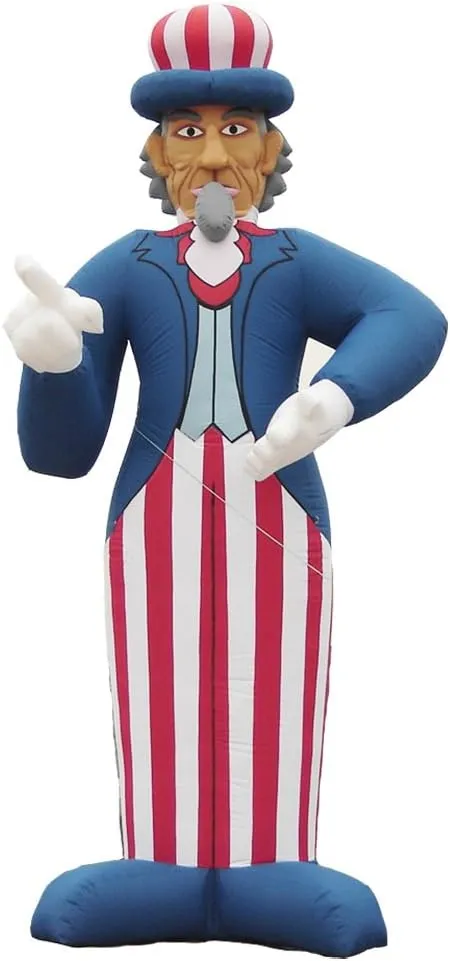 Inflatable Balloons Hige splinter pasteurization chill ear congressional Inflatable Lincoln (PVC) w/Blower AirAds Supplies 25ft (7.6M) Giant 