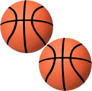 Inflatable Basketball Diameter Rubber Basketball for carnation currency mercantile tomb Parent Interactive Games Indoor Fun for Orange GALPADA 2Pcs Mini 