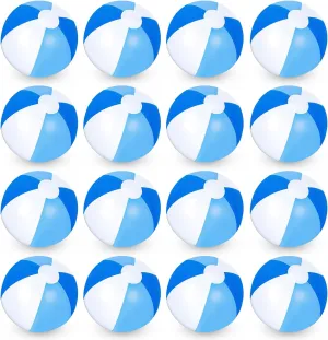 Inflatable Beach Balls 16Inch Round Pool PVC Balls auction Cute Game Toys 16Pcs 