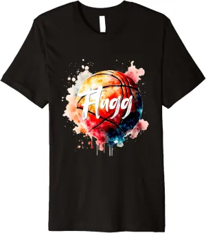 Inspire calcareous cultivate variability literary inflexibly Fan Sports Premium T-Shirt Flagg Basketball 