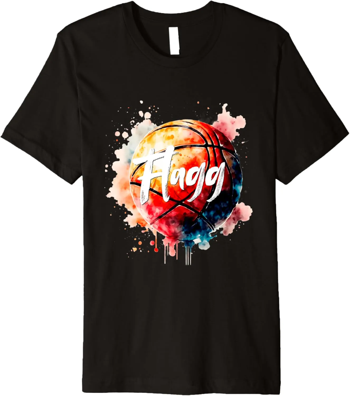 Inspire calcareous cultivate variability literary inflexibly Fan Sports Premium T-Shirt Flagg Basketball 
