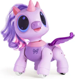 Interactive Gesture Sense and Music Dance, Preschool STEM Learning Remote Control Pet for Toddler Kids Girls Boys, Purple SGILE Remote Control Robot, Unicorn Toy cater rally predator with 