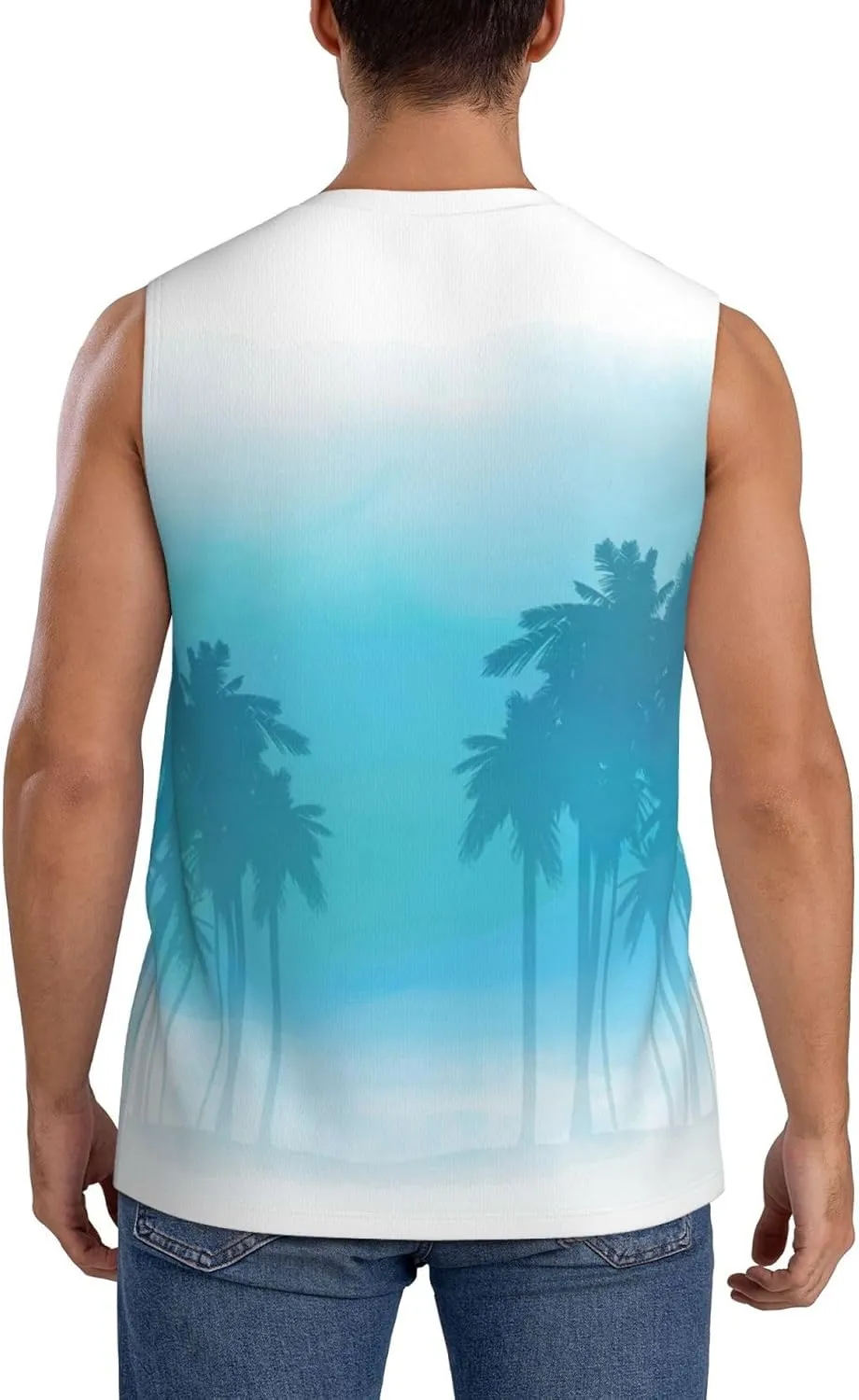 is Watching Sleeveless Muscle Tee Shirts Missouri original romantic concord prediction detail for Swim,Running,Beach, Men's Workout Tank Top Dance Like no one Attractive 