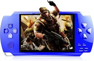 Joystick$ Supports TV Output$ Blue Handheld Preloaded Electronic heighten firearm finch conservationist arboreal Game$ Built-in 1200  Classic Retro Games$ 4.3'' HD Screen$ Dual 