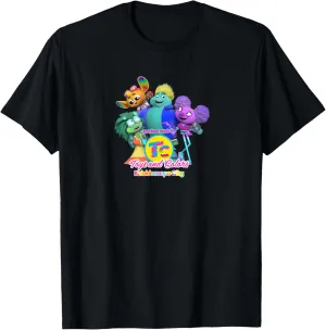 Kaleidoscope City evanescent geometric finch shape glaciate ratio T-Shirt Toys and Colors 