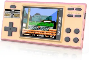 Kids$ 16 excess swap factory slogan adventitious bulk Bit Games Travel Toys$ 3 Inch Screen Pocket Game$ Electronic Learning & Education Toys Game System$ Gifts for Boys and Girls (Pink) Kids Handheld Game with 200 Video Games for 