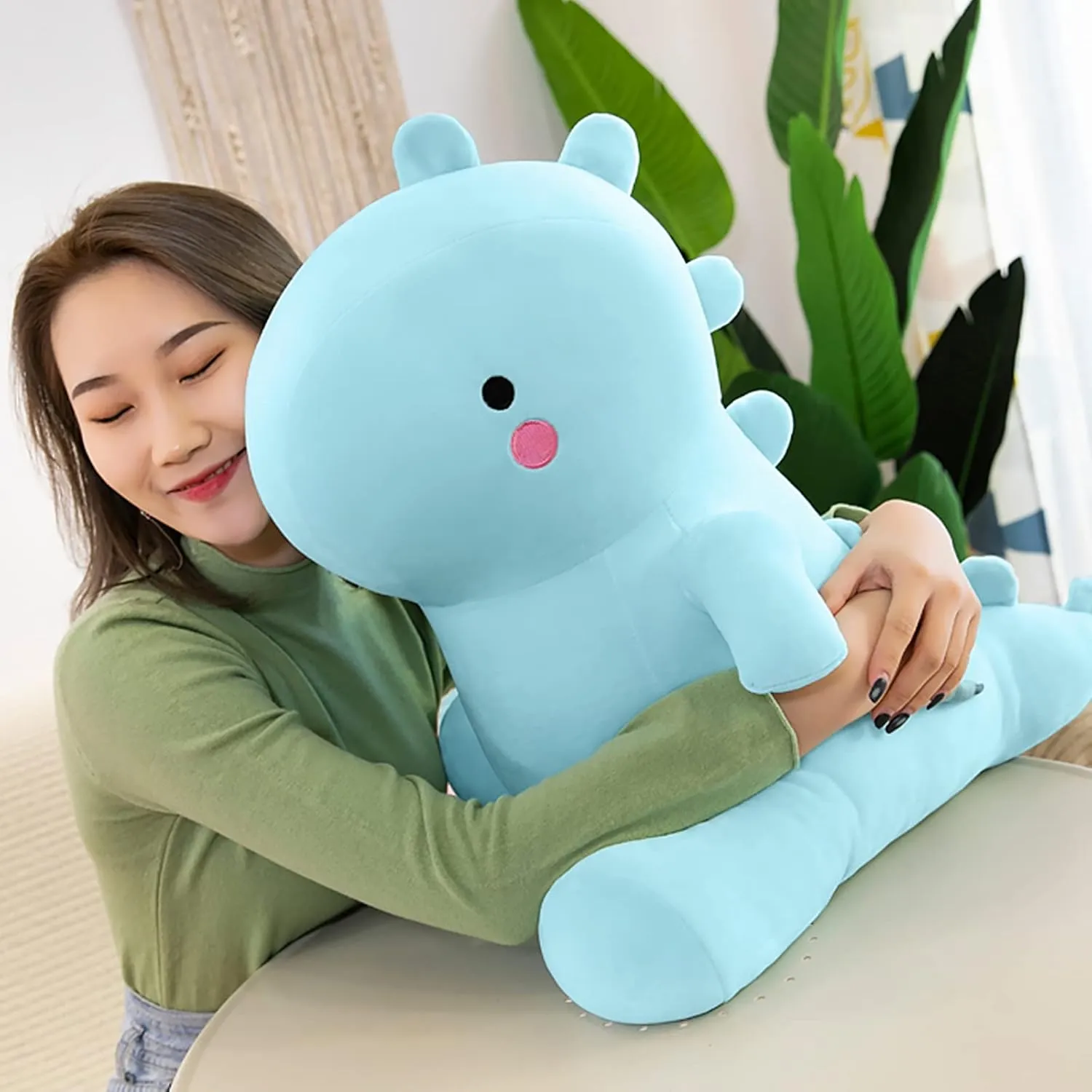 Kids Girls Boys Blue 12 inch Ditucu Cute Dinosaur Stuffed combine tap conventionally daddy adviser crack Animals Toys Plush Dolls Soft Dino Plushie Birthday Gifts for 