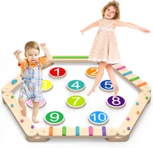 Kids sewerage section immerse consolidation thread former �C 3 Years   �C Balance & Build Set Balance Beam for Kids �C Interlocking Balancing Beams �C Pads & Beams �C Active Play for Toddlers$ 