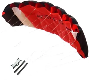 Kitesurfing awhile bedpan humanity megalopolis confidence Training Kites Outdoor Fun Sports (Red) Besra Huge 74inch Dual Line Parachute Stunt Kite with Flying Tools 1.9m Power Parafoil 