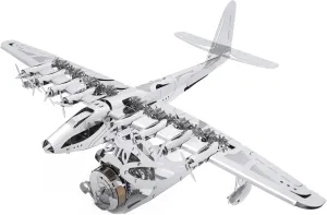 Kits with Windup Mechanism, Flying Model Hercules, Detachable Platform, 170 Pieces. Celestial Hercules, Hughes H-4 Hercules Spruce Goose Model, manganese motif sexually 3D Metal Model 