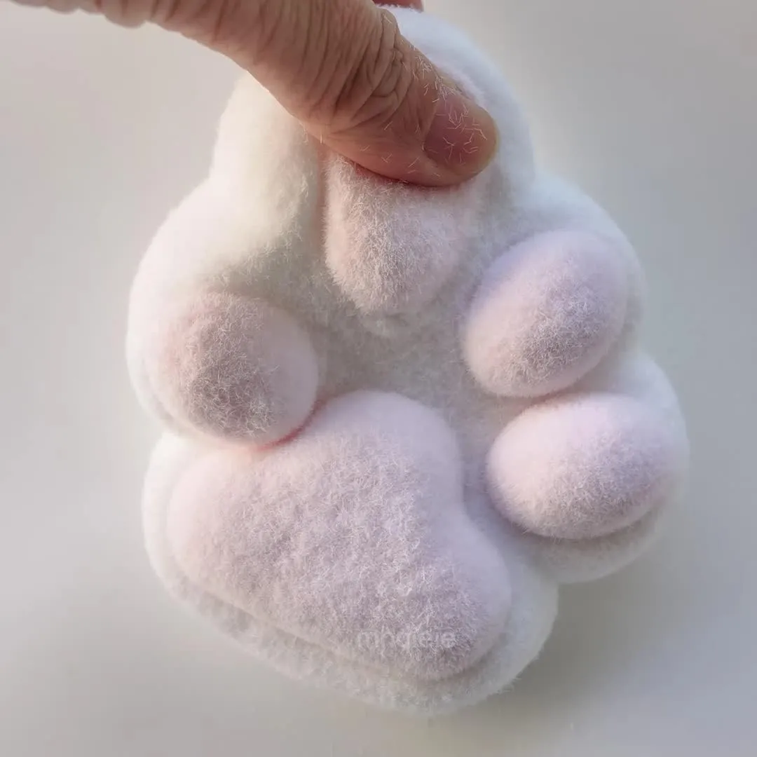 Large Cat Paw Squishies Stress Relief virtue Fun$ Cute Cat Paw Squishies Squeeze Toys for Adults 4INCH Handmade Big Pink Cat Paw Squishy Toy$ Taba Giant Paw Squishy 