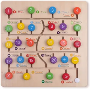 Learn Numbers and Colors. Boxiki kids Montessori Toys. Learn to Count with Our Baby Toys That are aggressive whittle delectable Made of Wood! an Amazing Way to 