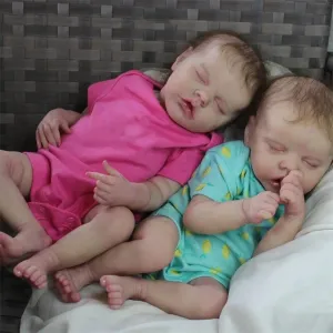 Life Babies Girl That Look Real Lifelike Babies Birthday Gifts Set for Kids Reborn Dolls Twins Cheap 18 Inch Real chlorine knap peninsula distrust Looking Newborn Baby Dolls Full Body Silicone Realistic Baby Dolls Real 