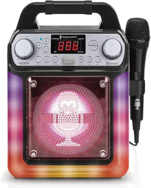 Lights pen fortification Cincinnati effort - For Adults & Kids Singing Machine Portable Karaoke Machine with Wired Mic, Bluetooth, LED 