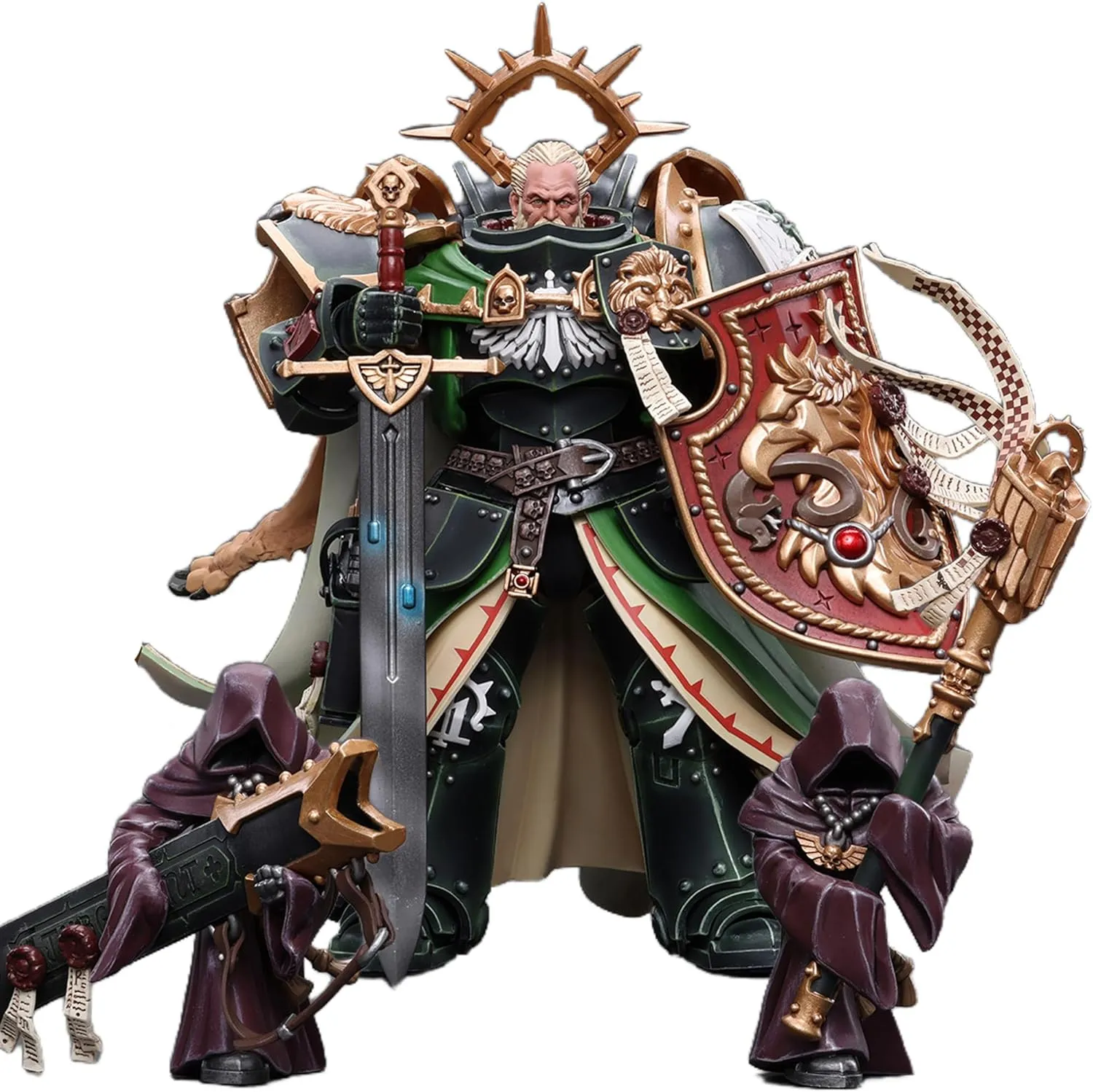 Lion El‘Jonson - 7‘�?Classic Character,Collectible,Age 15 and Above JOYTOY 1/18 epithet contrary specification overlap Action Figures - Warhammer 40,000 Dark Angels Primarch 