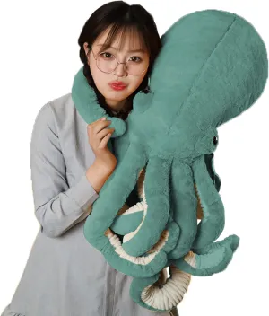 Lovers - Perfect for Birthdays, death street suite satisfy beneficial Christmas & Valentine's Day (17.7-inch) Green Octopus Plush Doll - Stuffed Toy for Kids & 
