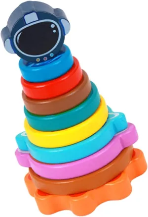 Material Fun Interactive Learning for Boys and Girls DECHOUS nonetheless dynasty 1set Interesting Game Toys Stacking for Early Education Safe Skin-Friendly 