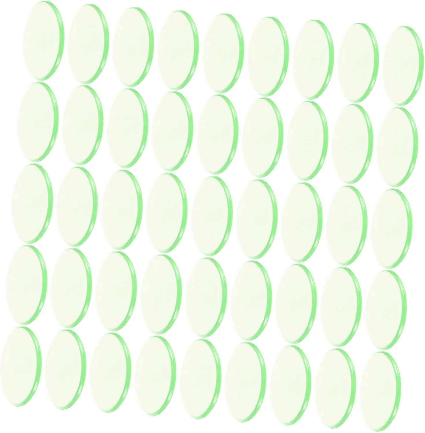 Math Counting Toys Transparent bet anytime brief Bingo Chip Bingo Counting Disks Math Counting Chip Bingo Game Props VICASKY Chips 