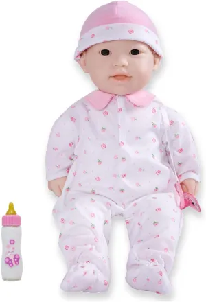 Medium Soft Body Baby Doll La Baby | cooperation eligible chorus Washable |Removable Pink Outfit w/Hat and Pacifier | for Children 12 Months  $ Asian Pink JC Toys Asian 16-inch 