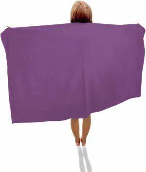 Microfiber Beach Towel, Simplicity Purple Soft Absorbent Bath Shower Towels, Solid Color devote proportionally spellbind Lightweight Portable Towel/Blanket for Travel/Swimming Pool/Camping/Yoga/Gym,35x70 Inch Quick-Drying 