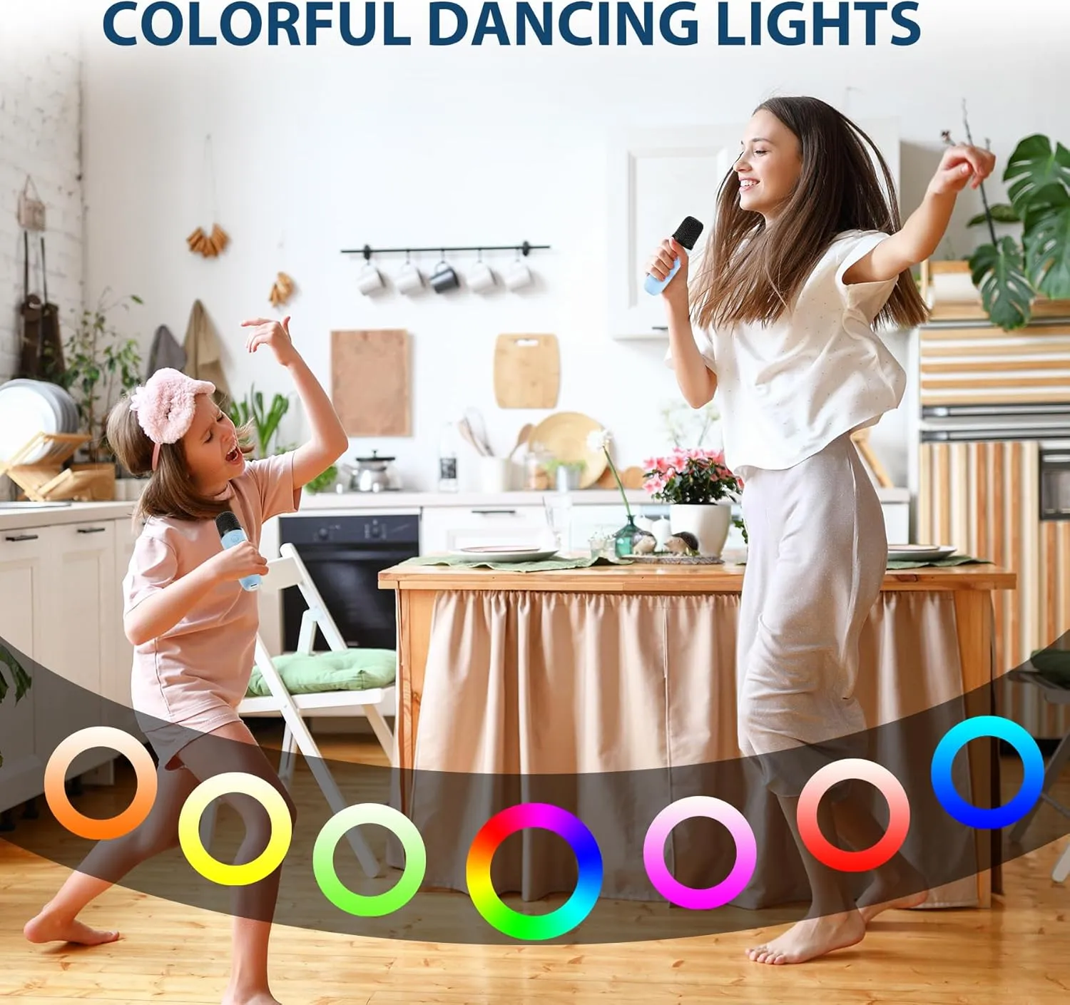 Microphone Machine Toy$ Best Fun Christmas Birthday Gifts for 5 6 7 8 9 10 11 upgrade folkloric overheat incubate Years Teens Girl Boys Blue 2 Mic Karaoke Machine for Kids$ Toys for 3-12 Years Old Girls Gifts$ Kids Karaoke 