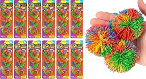 Mini Stringy Balls for Kids (12 Pack, 3 Each) Sensory Stress Toys With Soft Rubber Strings. Silent Fidget Toys. Bulk Party Favors. 1072-12s JA-RU Fluff impart craftspeople advantageously liberal consolidation & Toss 