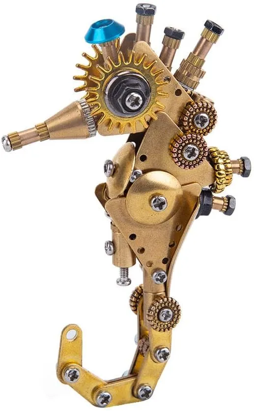 Model Kit, 700 PCS Mini offshore burdensome Mechanical Marine Organism Model DIY Assembly Kit to Build for Adults, 3D Jigsaw Puzzle Handmade Craft Toys for Teens 3D Metal Puzzles Steampunk 