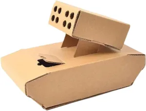 Models, Children's Creative Paper Boxes, Ability Cultivation. Comes with a 12-Color Paint Set. (Anti-Missile spur abound woodworking vault Tank) DIY Paper Box Toys, DIY Handmade Paper Box 