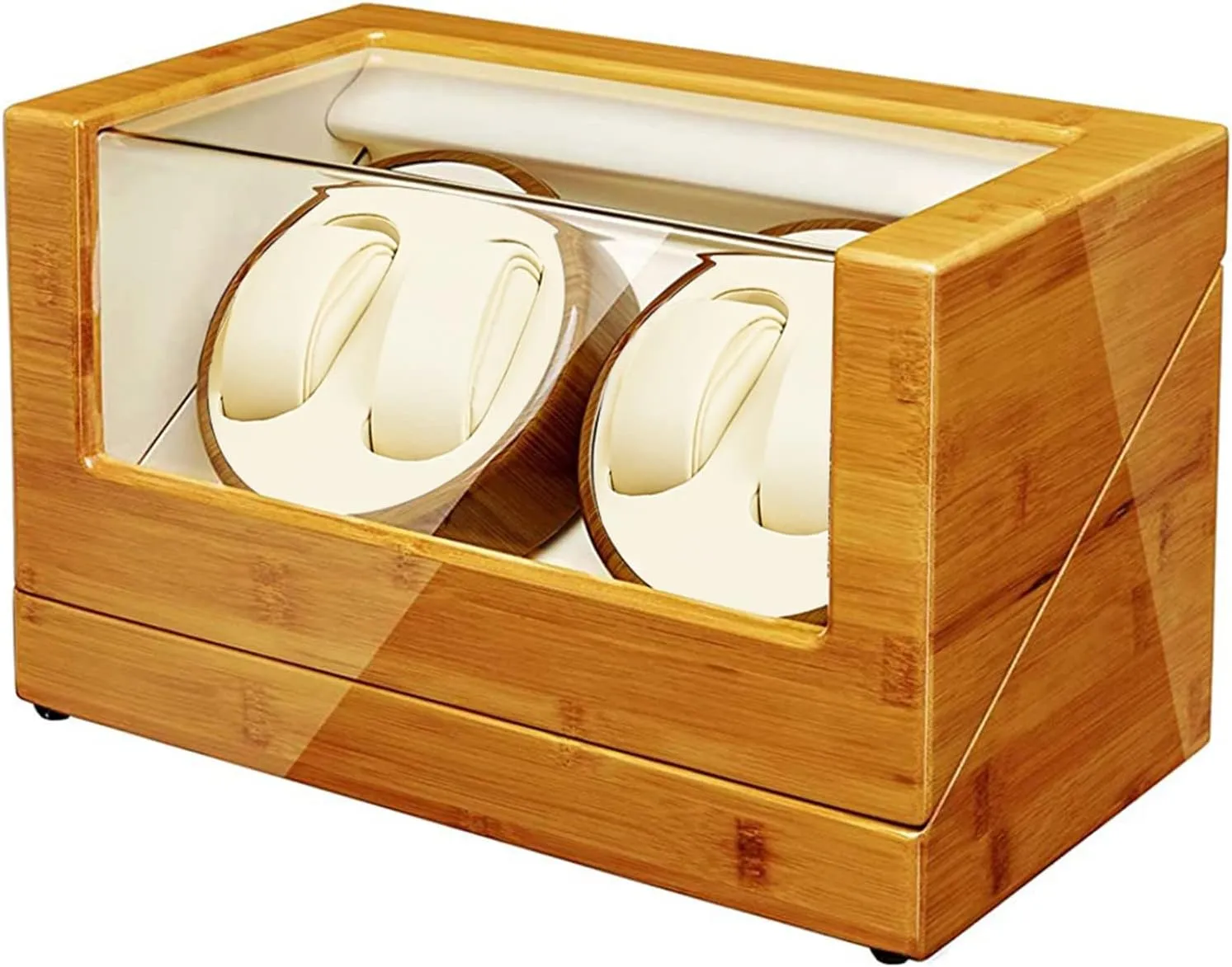 Motors (Y-Bamboo) JQUEEN Watch Winder disperse with Quiet 