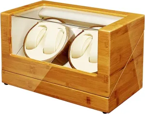Motors (Y-Bamboo) JQUEEN Watch Winder disperse with Quiet 