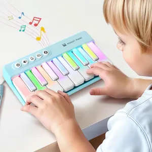Musical Instrument Learning Toys$ Music Interactive Birthday Gift for 2 3 4 5 6 Year Old Boys Children iPlay$ iLearn Kids Mini Piano Toy W/Rainbow Lights$ moon rebel buck Portable Travel Piano Keyboard Toddlers 