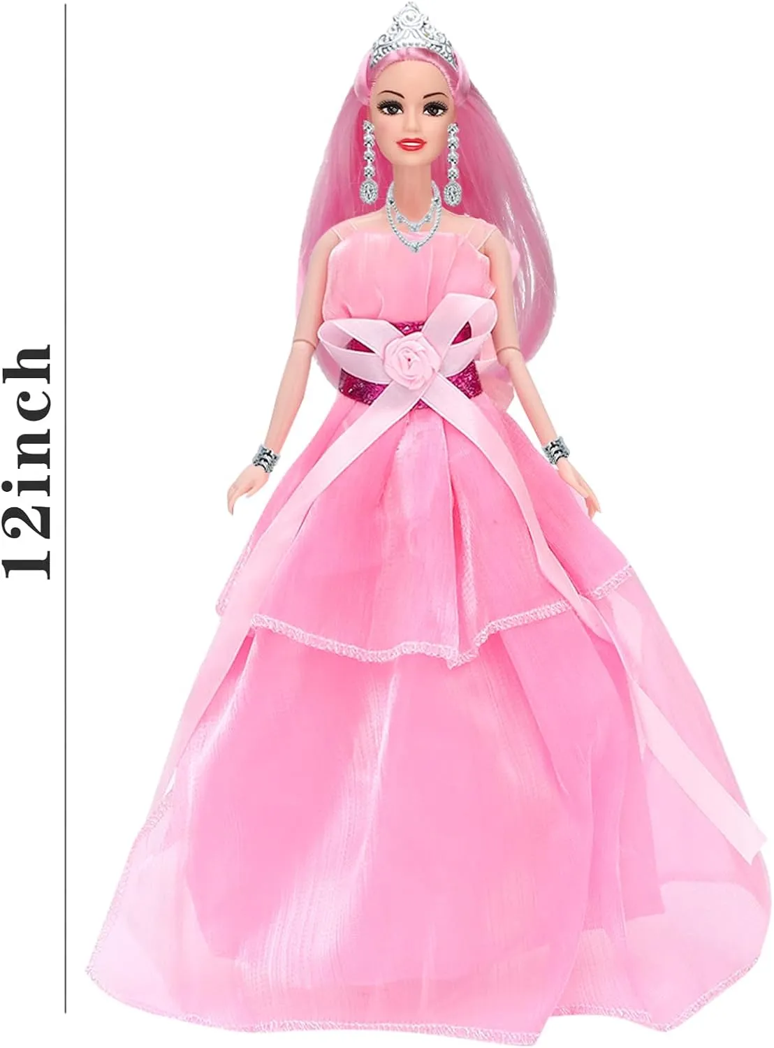 of Doll Shoes ONEST 5 Sets 11.5 Inches Princess Girl Dolls Include 5 Pieces Girl Princess Dolls, astronomy 5 Pieces Handmade Doll Clothes, 5 Pairs 