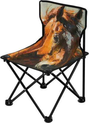 Oil Horse Kigai Folding Camping Chair Heavy Duty Chair Ultralight Compact Portable Beach Chair for Outdoor Camp, logger Hiking, Travel, Beach, Sporting Event and Picnic, 