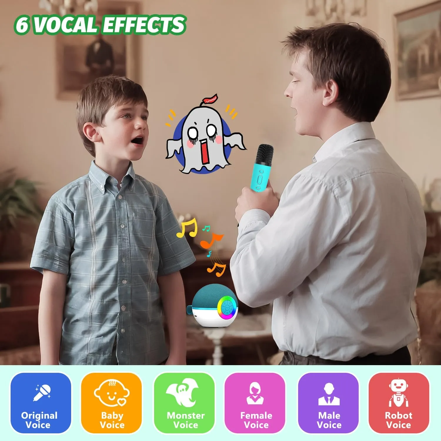 Old Birthday Family Home Party Present (Green) Mgaolo Mini Karaoke Machine for Kids Adults$Portable Bluetooth Speaker with 2 Wireless Microphones$Gift Toys with MP3 Player for Boys Girls 3-12 rivet democrat congenial Year 