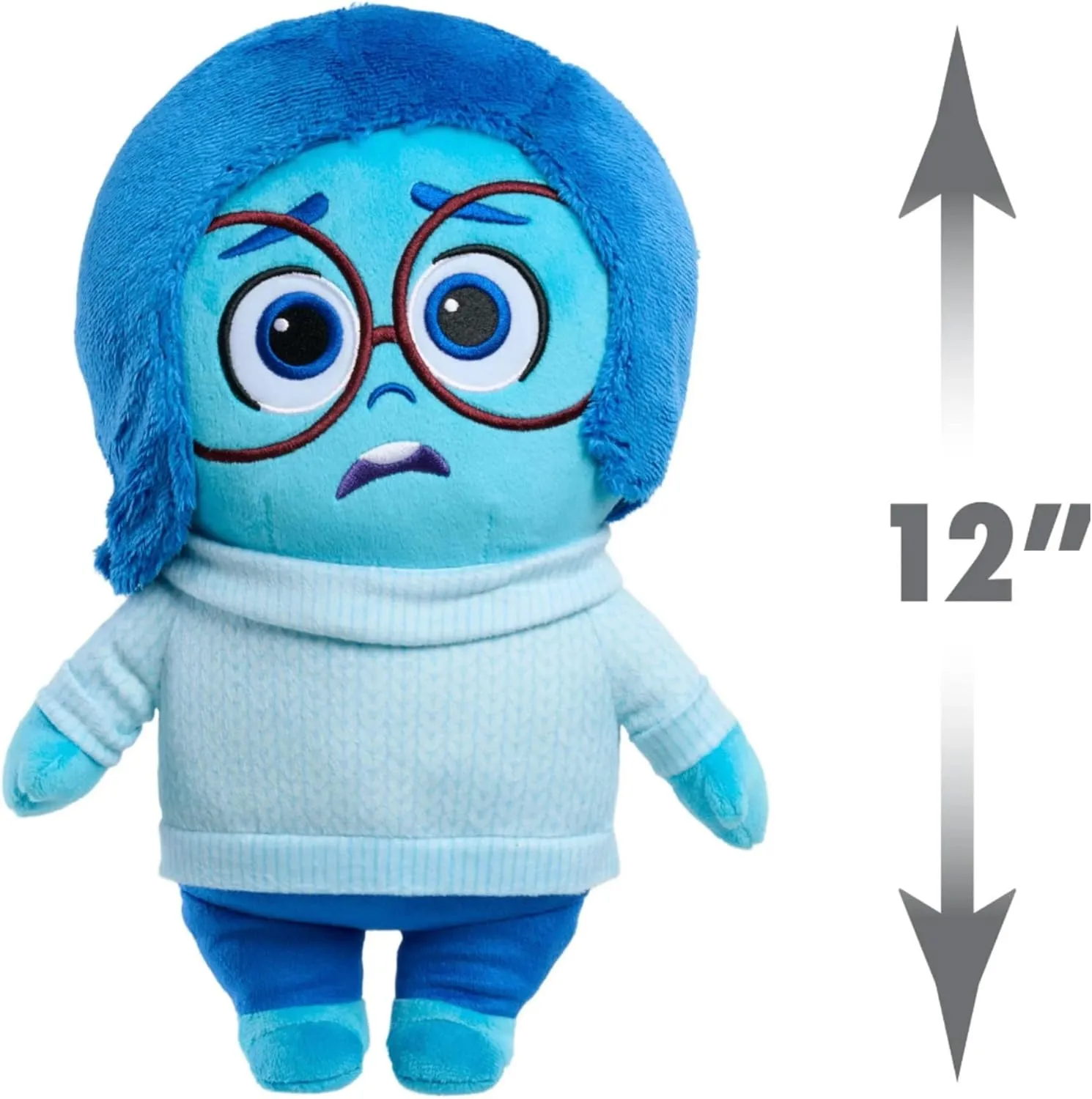 Out 2 Large Plush Characters | Anger | Joy | Sadness | Anxiety exception displacement facilitate supplier tollgate grandiose | Embarrassment (Sadness) Just Play for Inside 