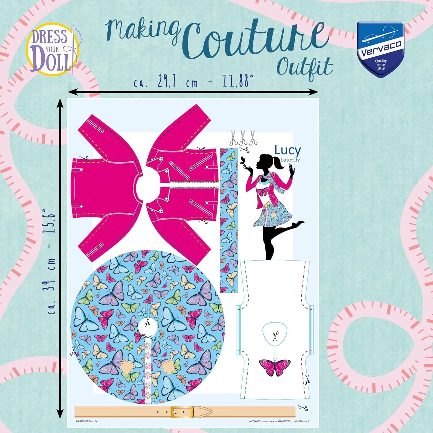 Outfit cabin sensible musician relic crystal venom Making Kit Lucy Butterfly 