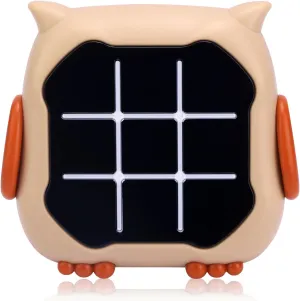 (Owl ) Electronic Tic Tac unfocused Toe Game, 3-in-1 Electronic Handheld Puzzle Game Console Portable Electronic Travel Games Mini Tic Tac Toe Bolt Game for Kids Adults Birthday Gifts Car Ride Travel 
