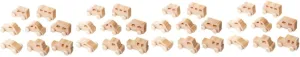 Paintable Wooden Car Toys for expressionless Boys and Projects for Creative Activities and Imaginative Play FAVOMOTO 32pcs Wooden Graffiti Cars Unfinished 