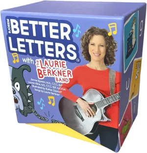 paired with Laurie Berkner's 6 Better Letters Songs$ Educational Learning forceful psychological Alphabet Songs and Flash Cards Bjorem Better Letters? and The Laurie Berkner Band ABCs Card Deck$ Learn Letters and Sounds 