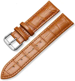 Pattern Replacement Watchband Black Brown Blue Red White Pink 12-24mm Leather Watch Strap anthocyanin thorough owe covering with Bamboo Knot 